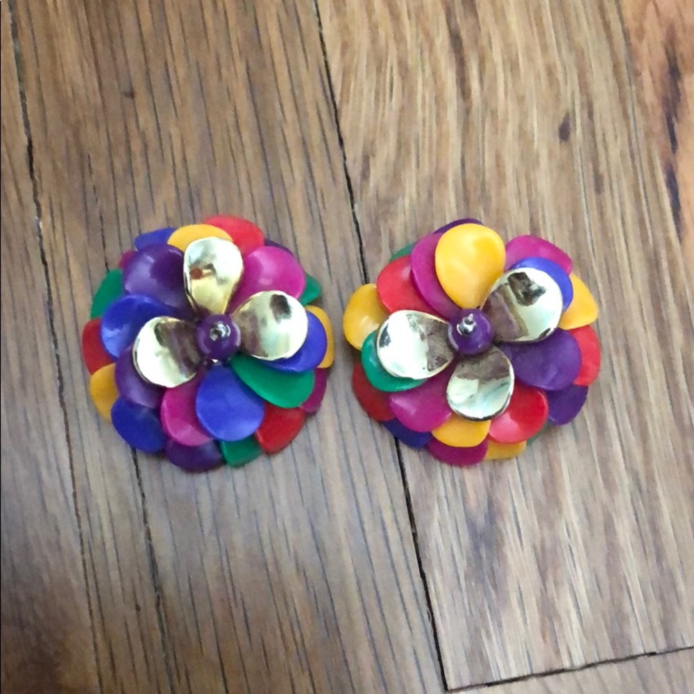 Vintage 1980s Clip-on Earrings